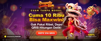 Bonus Selamat Datang 100% banner image